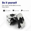 Nellyke Heavy Duty Furniture Lifter 4 Appliance Roller 880 LBS Load Capacity Wheels + Adjustable Height Lifting Tool Lever Suitable Easy Safe Moving Sofas Couch Washer Dryer Refrigerator Bed