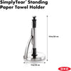 OXO Good Grips SimplyTear Paper Towel Holder - Stainless Steel