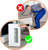 Nellyke Heavy Duty Furniture Lifter 4 Appliance Roller 880 LBS Load Capacity Wheels + Adjustable Height Lifting Tool Lever Suitable Easy Safe Moving Sofas Couch Washer Dryer Refrigerator Bed